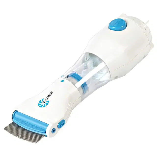V-Comb Electric Head Lice Remover – Chemical-Free, Safe & Reusable Lice Treatment Tool