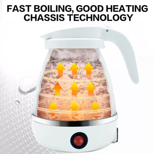 Portable Electric Kettle | Fast Boiling, Compact Travel Kettle for Tea, Coffee, Baby Milk & Instant Meals.