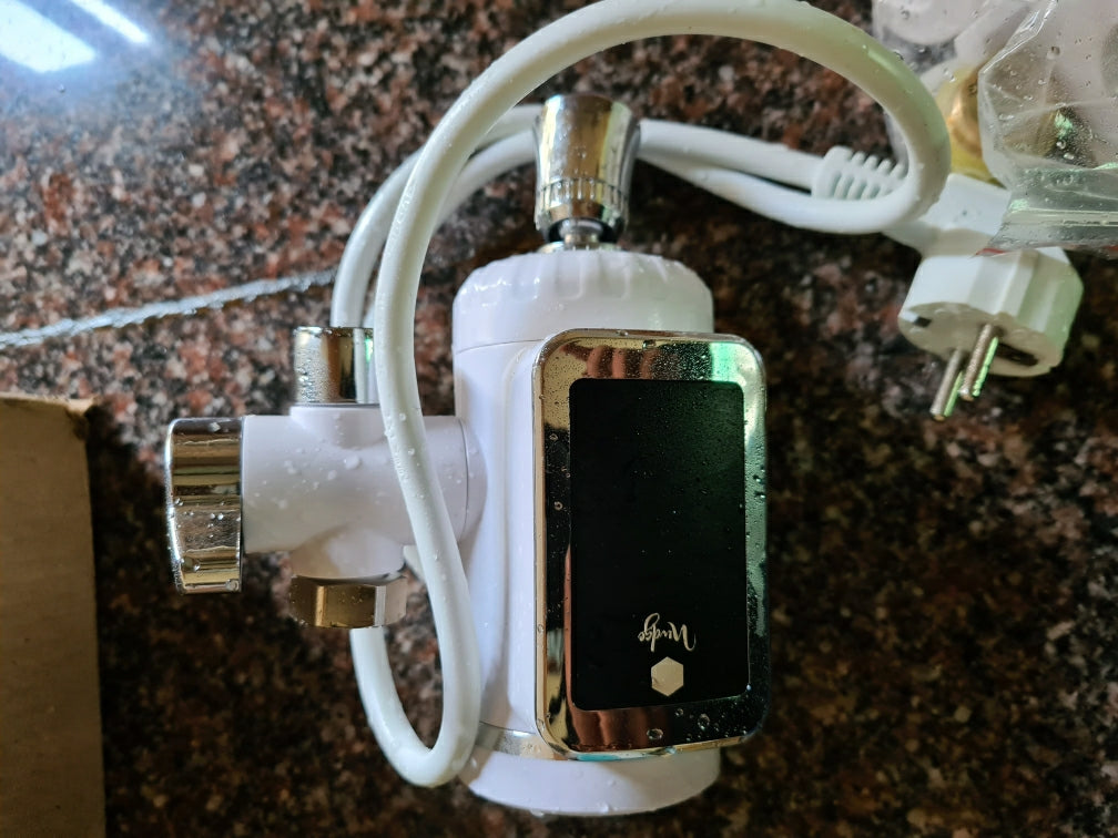 Instant Electric Hot Water Faucet 3000W – Fast Heating Tap for Kitchen & Bathroom | Energy-Saving Instant Geyser | Digital Display & Easy Installation.