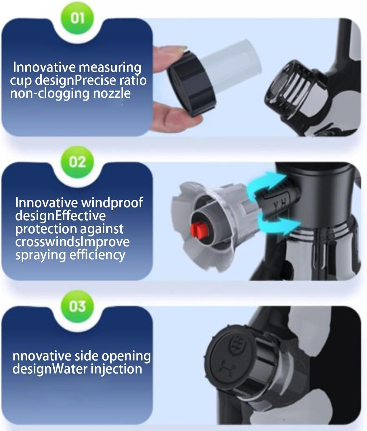 Hand Pump Foam Car Wash Sprayer Bottle – High Pressure Air Pump, Portable Foaming Cleaner for Cars, Bikes, Home & Garden (Black).