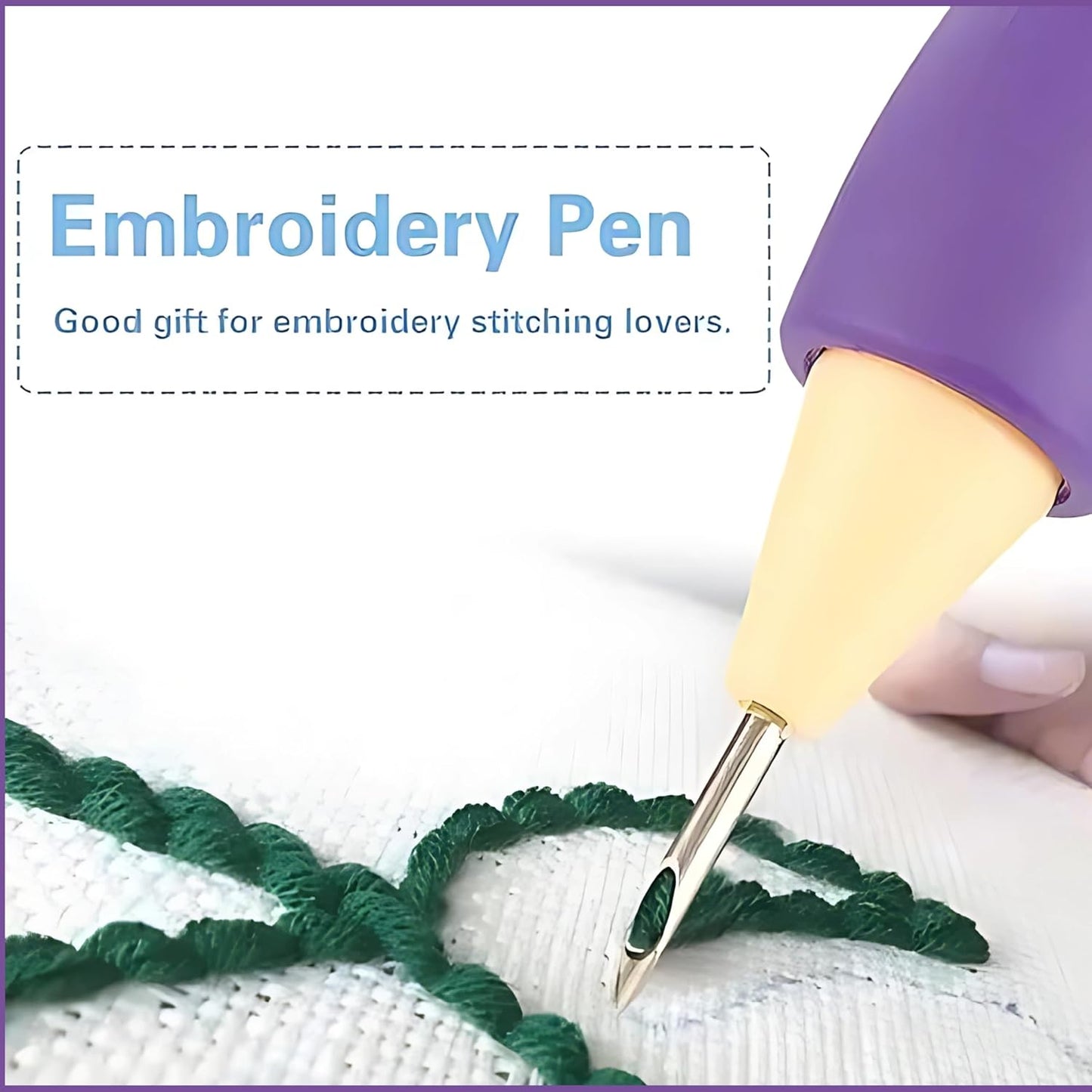 Punch Needle Embroidery Kit – Easy DIY Rug Making & Handcrafted Art Tool for Beginners.