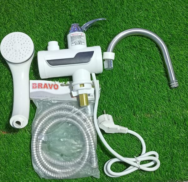 Instant Electric Hot Water Faucet 3000W Tap – Fast Heating Water Heater for Kitchen & Bathroom | Energy-Efficient Instant Geyser with LED Display.