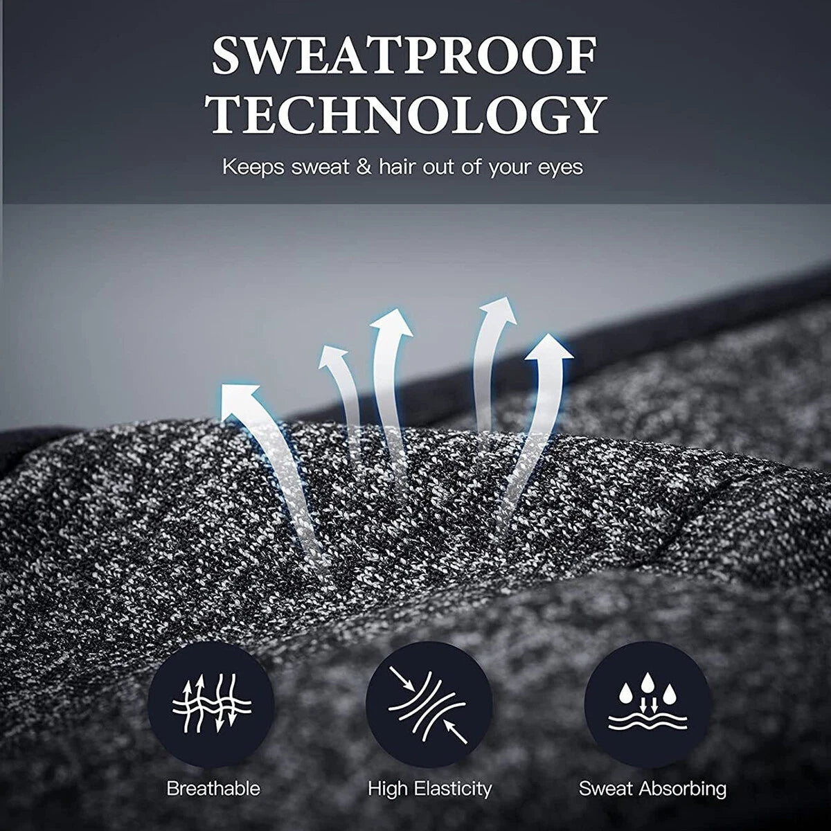 SoundSleep™ Bluetooth Music Headband – Wireless Headphones for Sleep, Sports & Running.