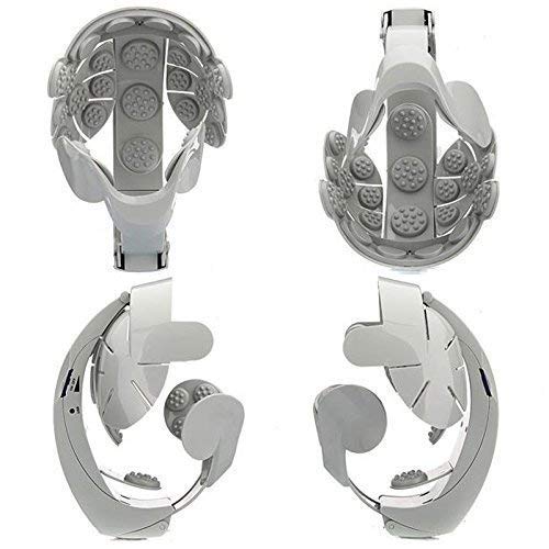 Electric Head Massager for Stress Relief & Hair Growth – Rechargeable Scalp Massager for Relaxation & Deep Head Spa at Home.