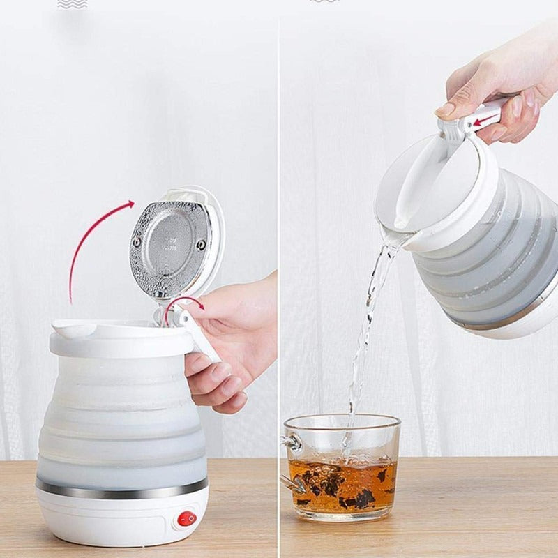 Portable Electric Kettle | Fast Boiling, Compact Travel Kettle for Tea, Coffee, Baby Milk & Instant Meals.