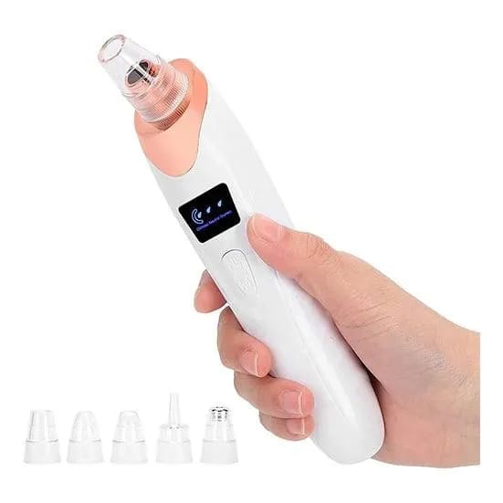 Blackhead Vacuum Pore Cleaner – Electric Deep Cleansing Suction Tool for Face & Nose | Rechargeable Acne Remover & Skin Care Device for Clear Glowing Skin.