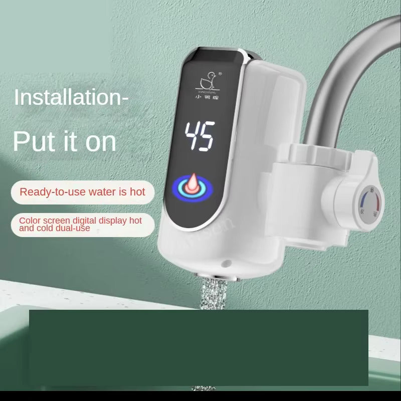 Instant Electric Hot Water Faucet 3000W – Fast Heating Tap for Kitchen & Bathroom | Energy-Saving Instant Geyser | Digital Display & Easy Installation.