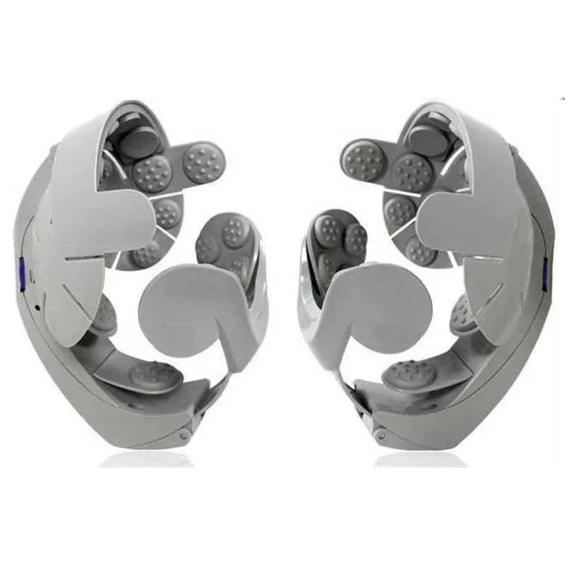 Electric Head Massager for Stress Relief & Hair Growth – Rechargeable Scalp Massager for Relaxation & Deep Head Spa at Home.