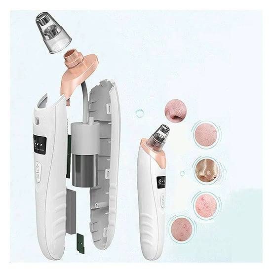 Blackhead Vacuum Pore Cleaner – Electric Deep Cleansing Suction Tool for Face & Nose | Rechargeable Acne Remover & Skin Care Device for Clear Glowing Skin.