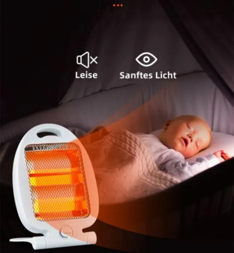 Mini Electric Fan Heater – Portable Mobile Heater for Home, Office & Room Heating.